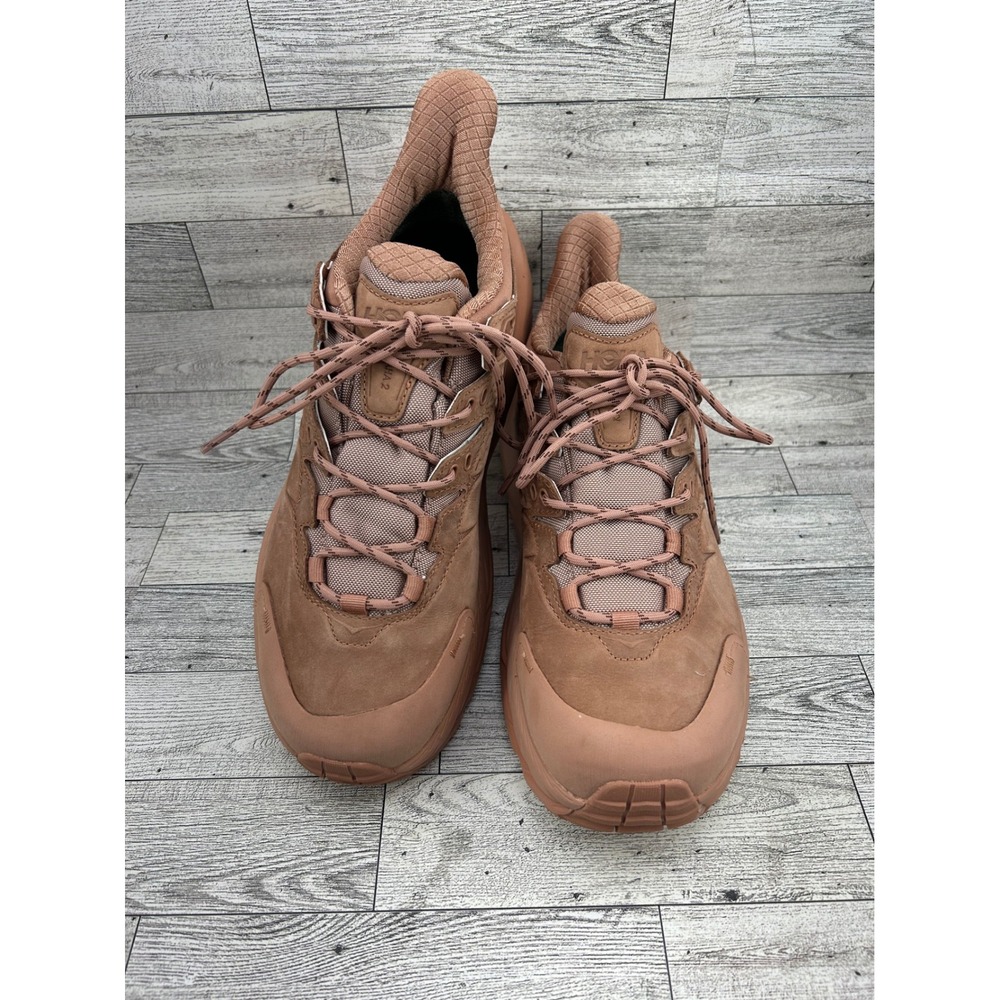 Hoka Kaha 2 Low GTX Hiking Shoes Womens 10 Mens 8.5 Brown GORE-TEX 1130530‎ CCPP
